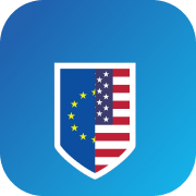 EU-USデータプライバシーフレームワークバッジ
