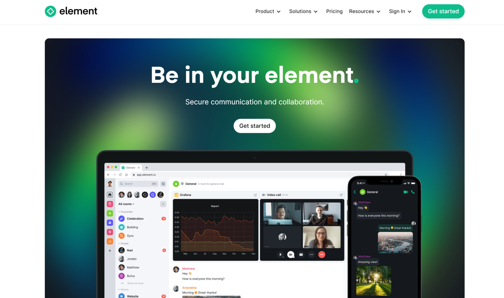 Element is a free video calling website that might work for you