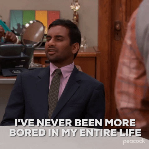 Boredom in Parks and Rec