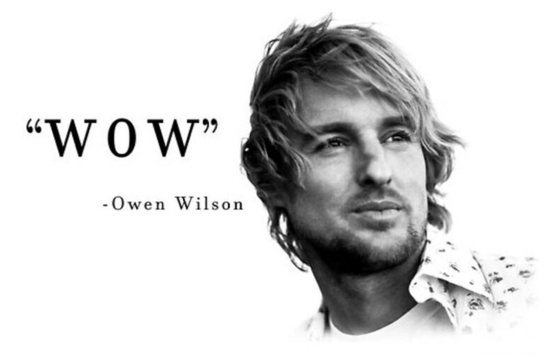 Owen Wilson dice &#039;wow
