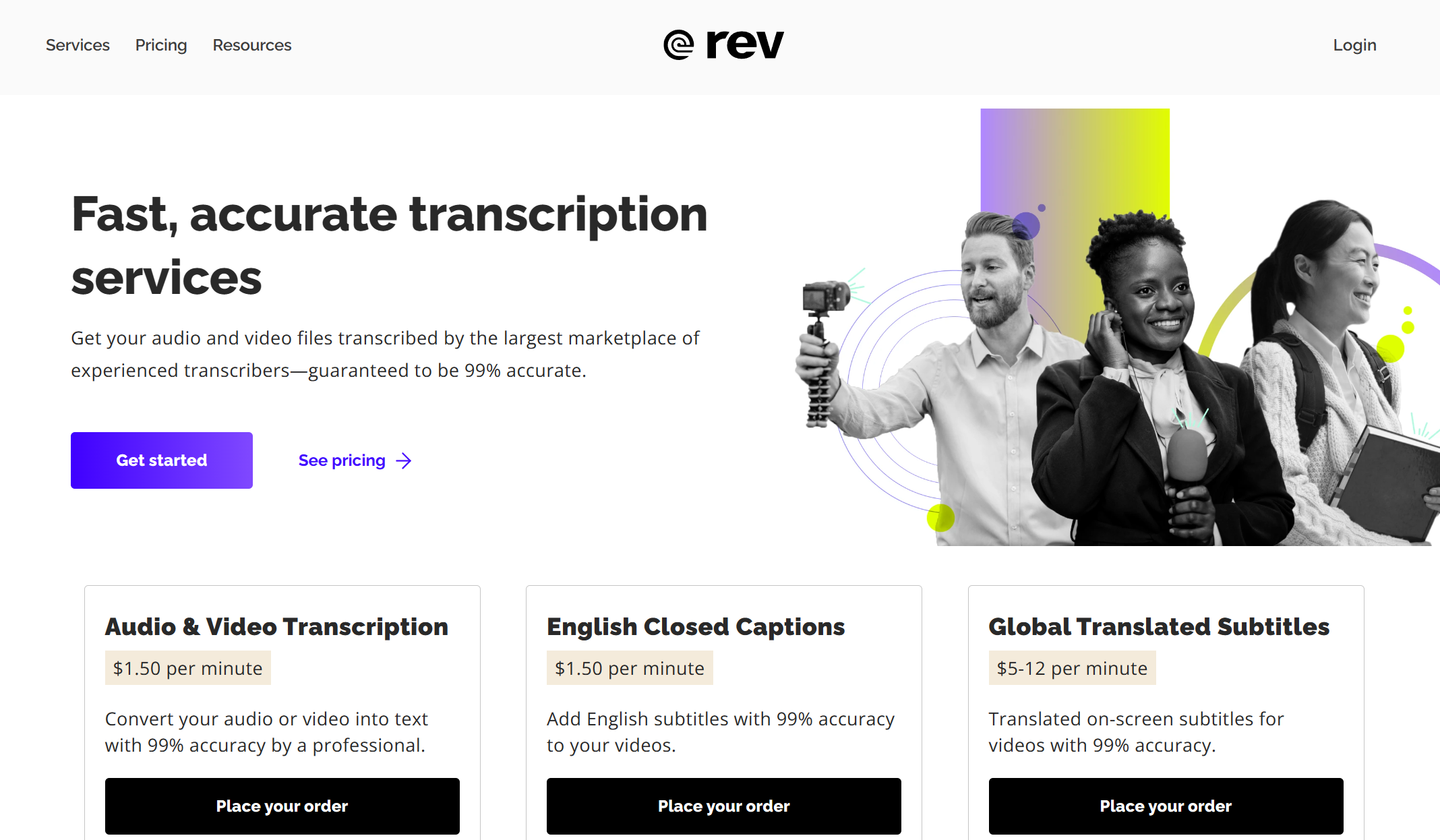 Rev is the self-acclaimed best meeting transcription software. Agree?