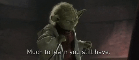 Yoda : Tu as encore beaucoup à apprendre