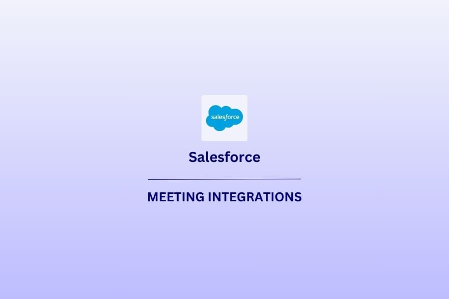 How to Set Up Your Online Meeting Salesforce Integration: EASILY - tl;dv
