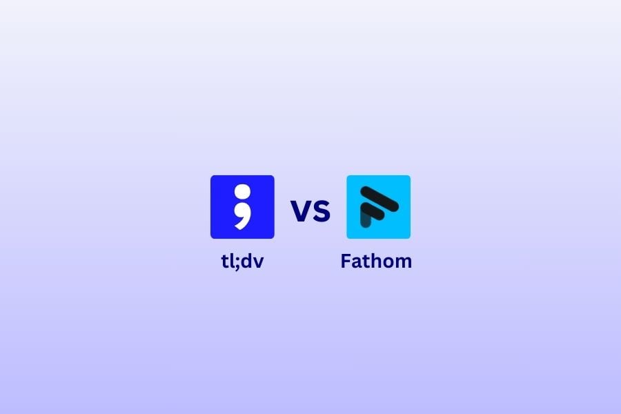 tl;dv vs Fathom ilustración