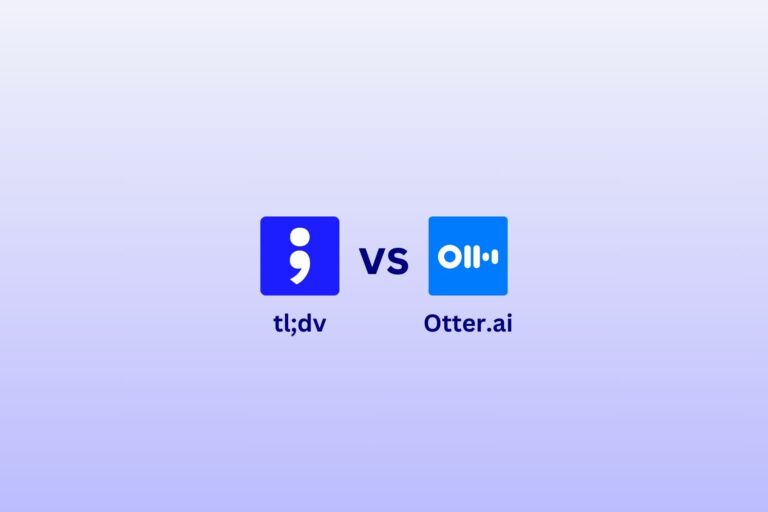 Best Meeting Assistant series: tldv vs Otter.ai