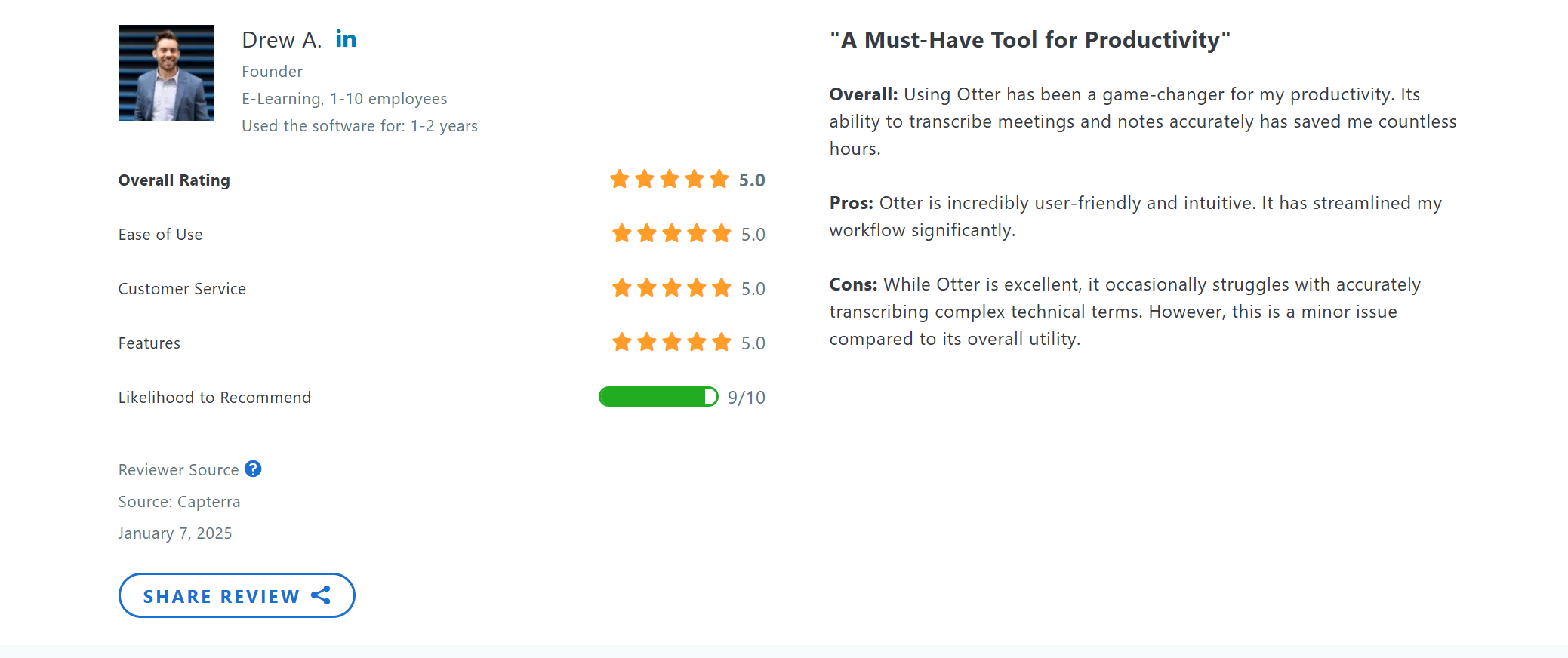Otter review: a must-have tool for productivity