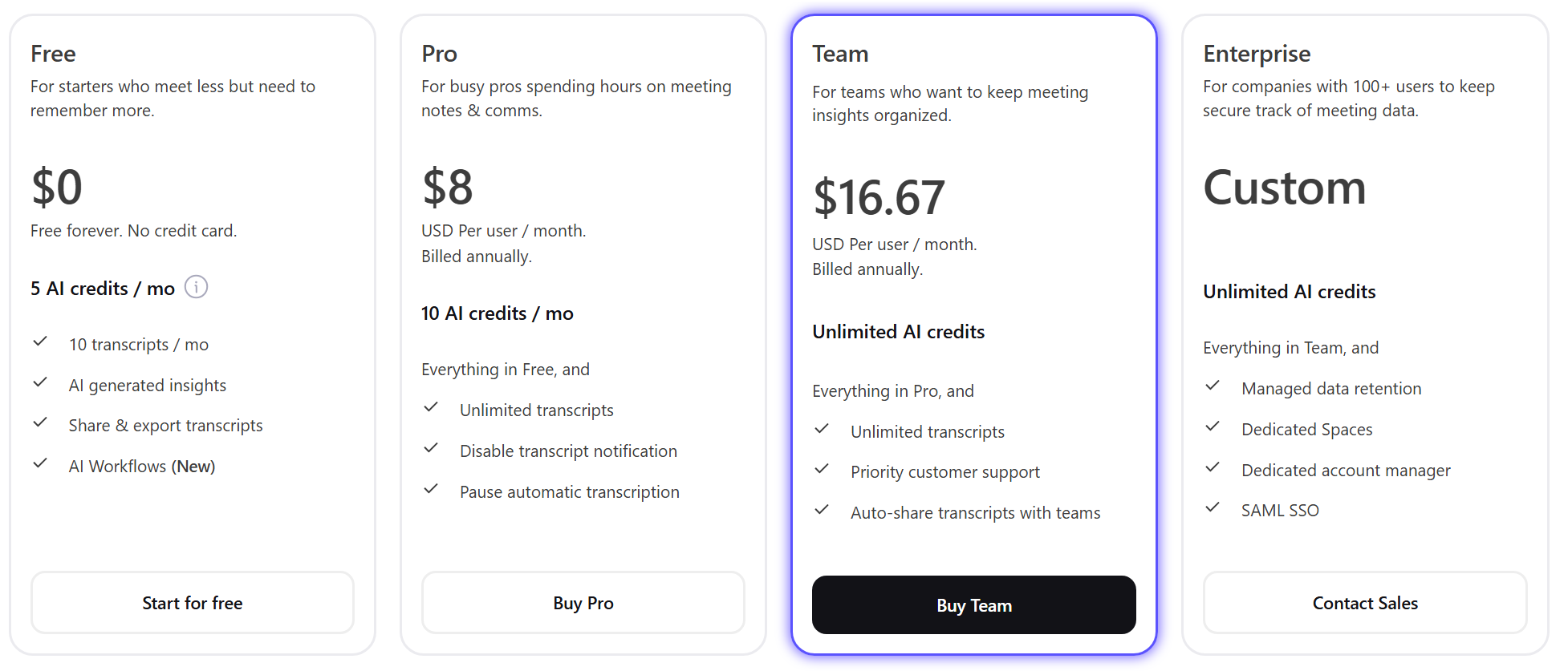 Tactiq pricing: how much does Tactiq cost?