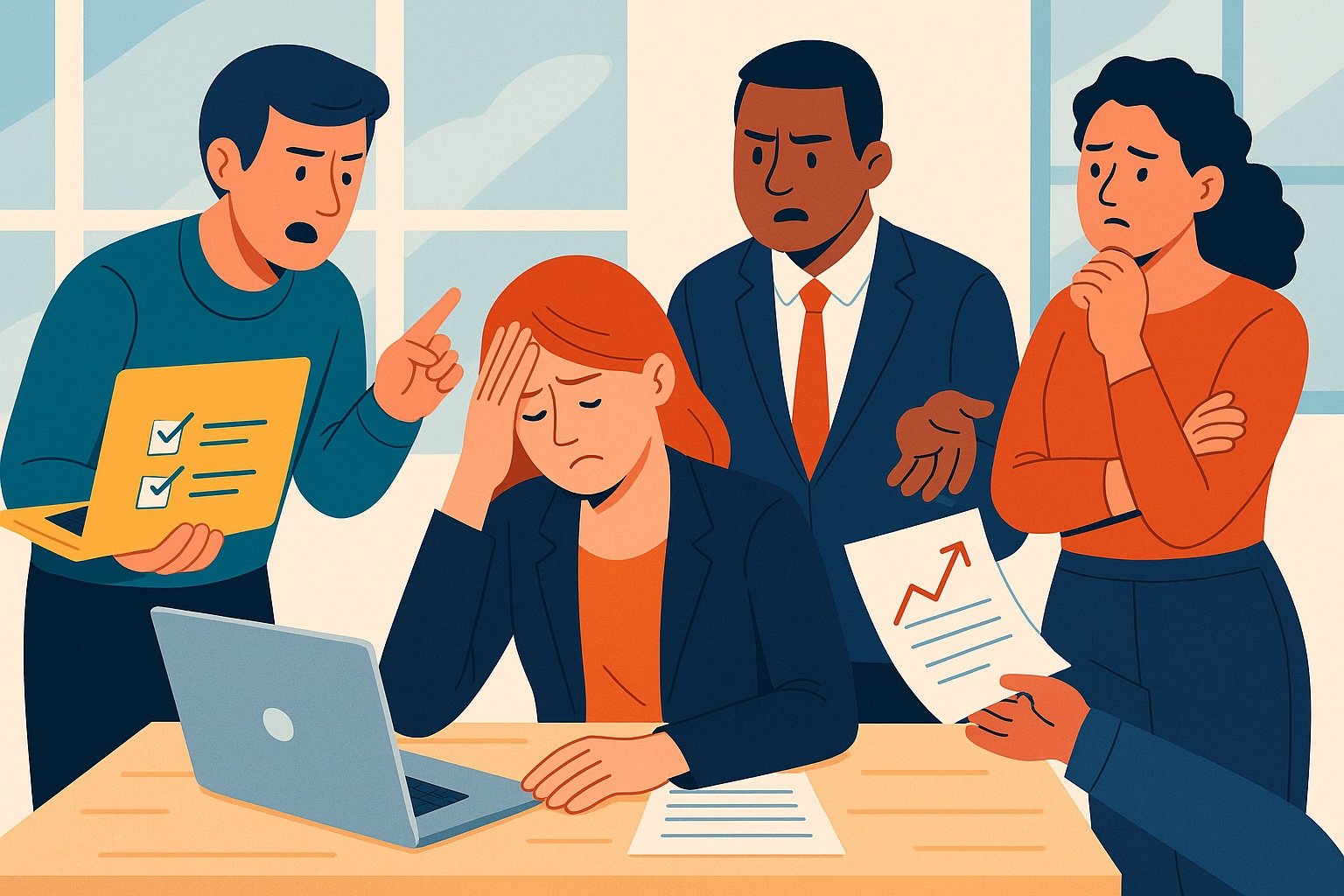 Head of sales pain